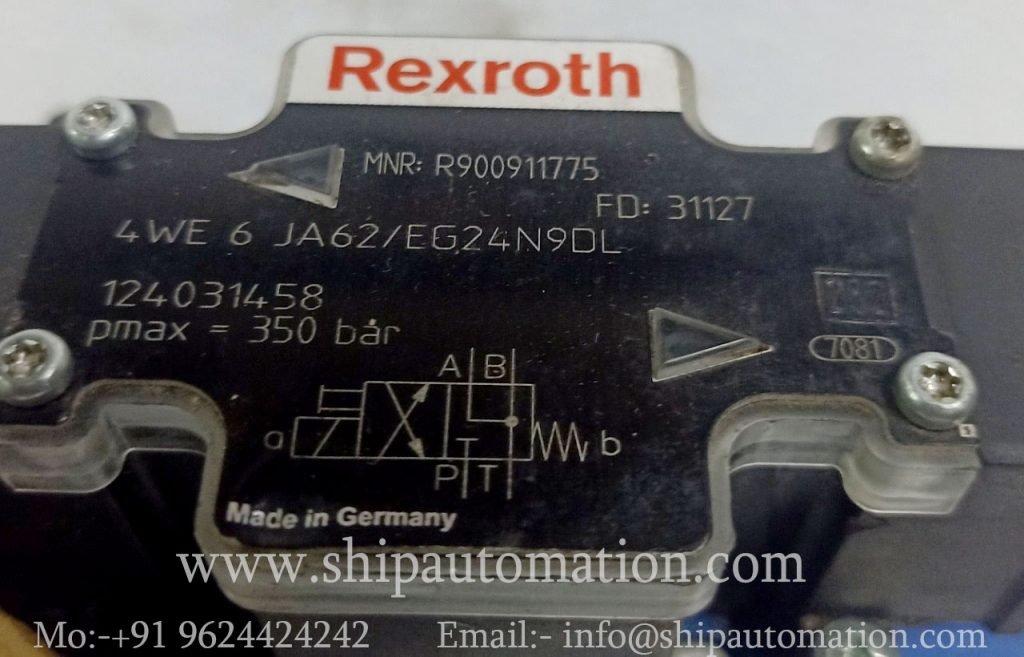 REXROTH : 4WE 6 JA62/EG24N9DL