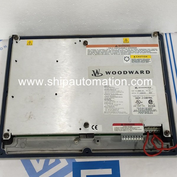 Woodward EGCP-2 Control