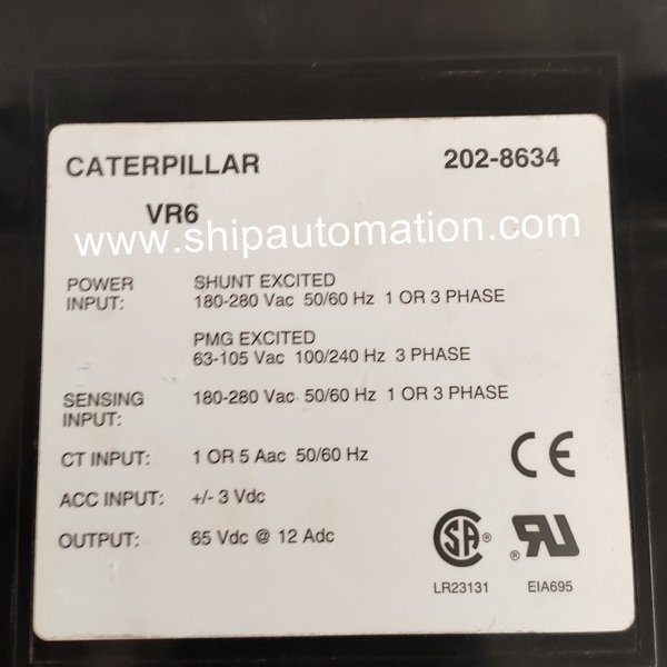 Caterpiller VR6 Generator AVR