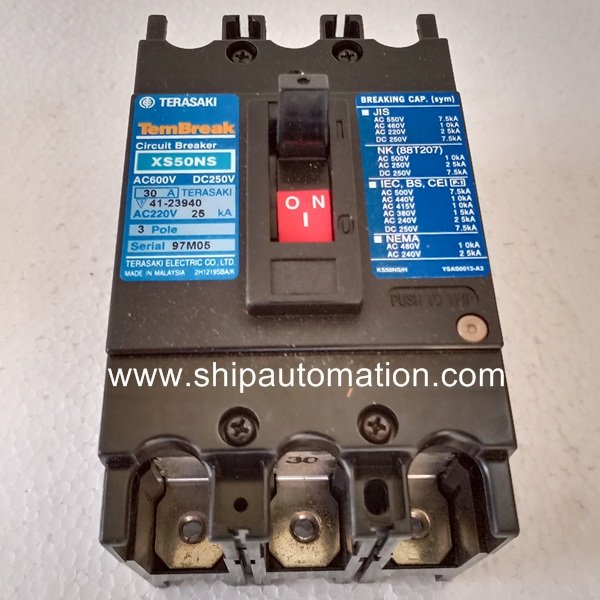 Terasaki XS50NS Circuit Breaker (30A) | Contactors & Circuit 