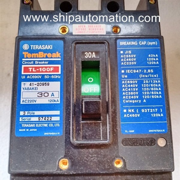 Terasaki TL100F Air Circuit Breaker (30A)