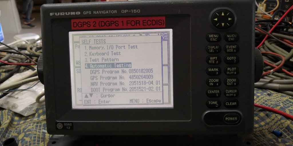 Furuno Gp 150 – Gps For Sale. | Navigational Equipments | Ship Automation