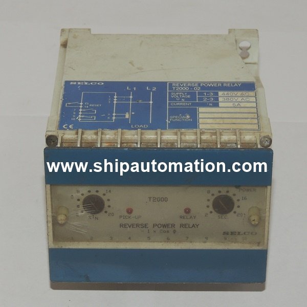 Selco T-2000-02 Reverse Power Relay