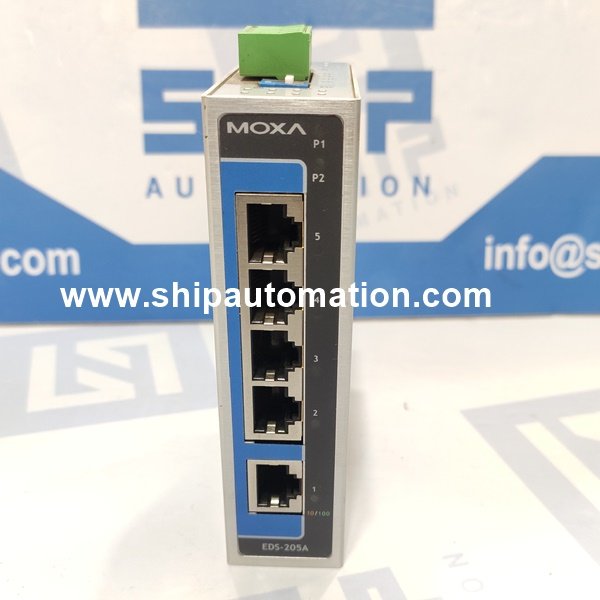 Kongsberg Moxa EDS-205A Ethernet Switch