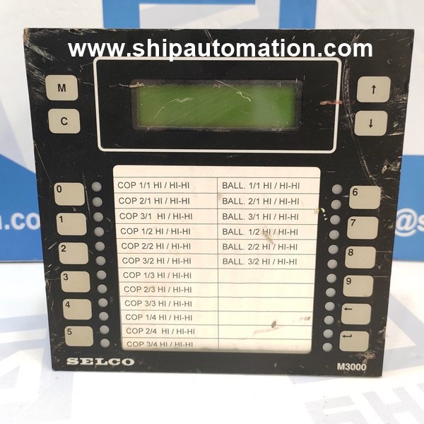 Selco M3000-30-00 Analogue Alarm Monitor