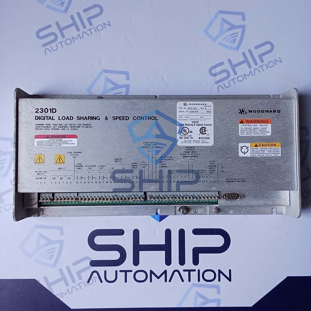 Woodward 2301D | Digital load Sharing & Speed Control (8273-501)