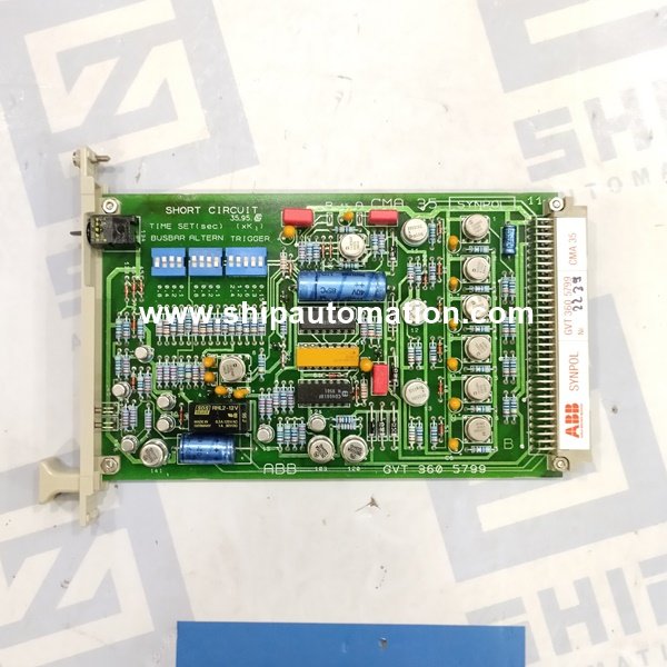 ABB Synpol CMA 35 Short Circuit PCB