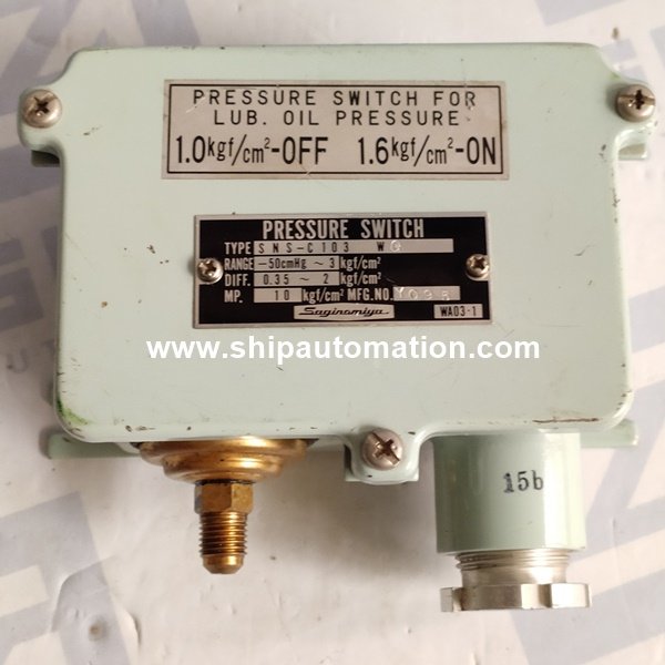 Saginomiya SNS-C103WQ | Pressure Switch