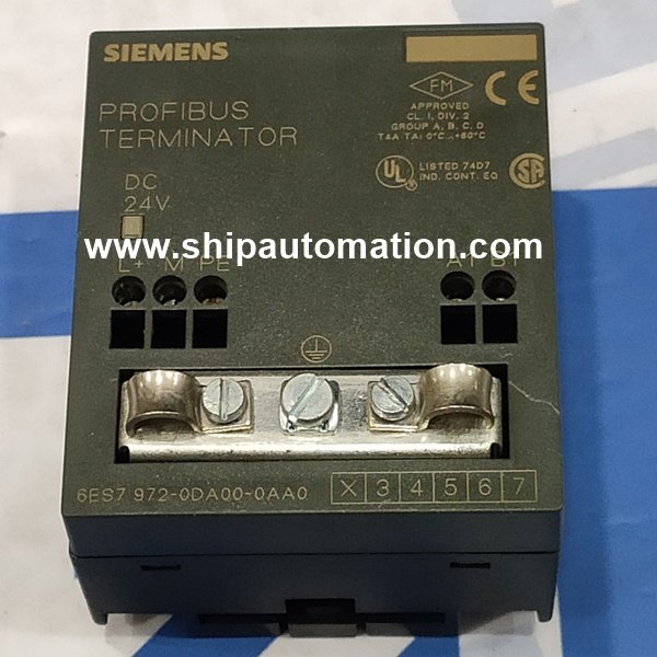 Siemens 6ES7 972-0DA00-0AA0 | Profibus Terminator