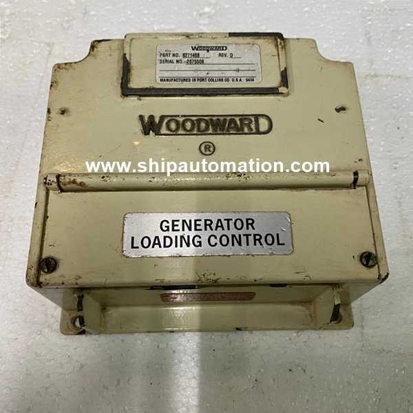 Woodward 8271468 | Generator Loading Control