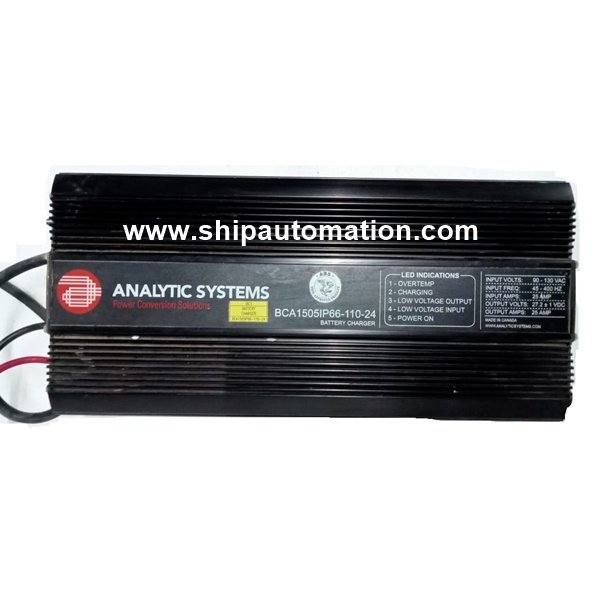 Analytic Systems BCA1502IP66-110-24 | Battery Charger