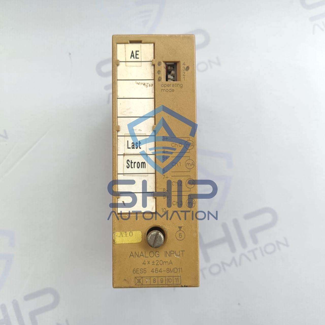 Siemens 6ES5 464-8MD11 | Analog Input Unit