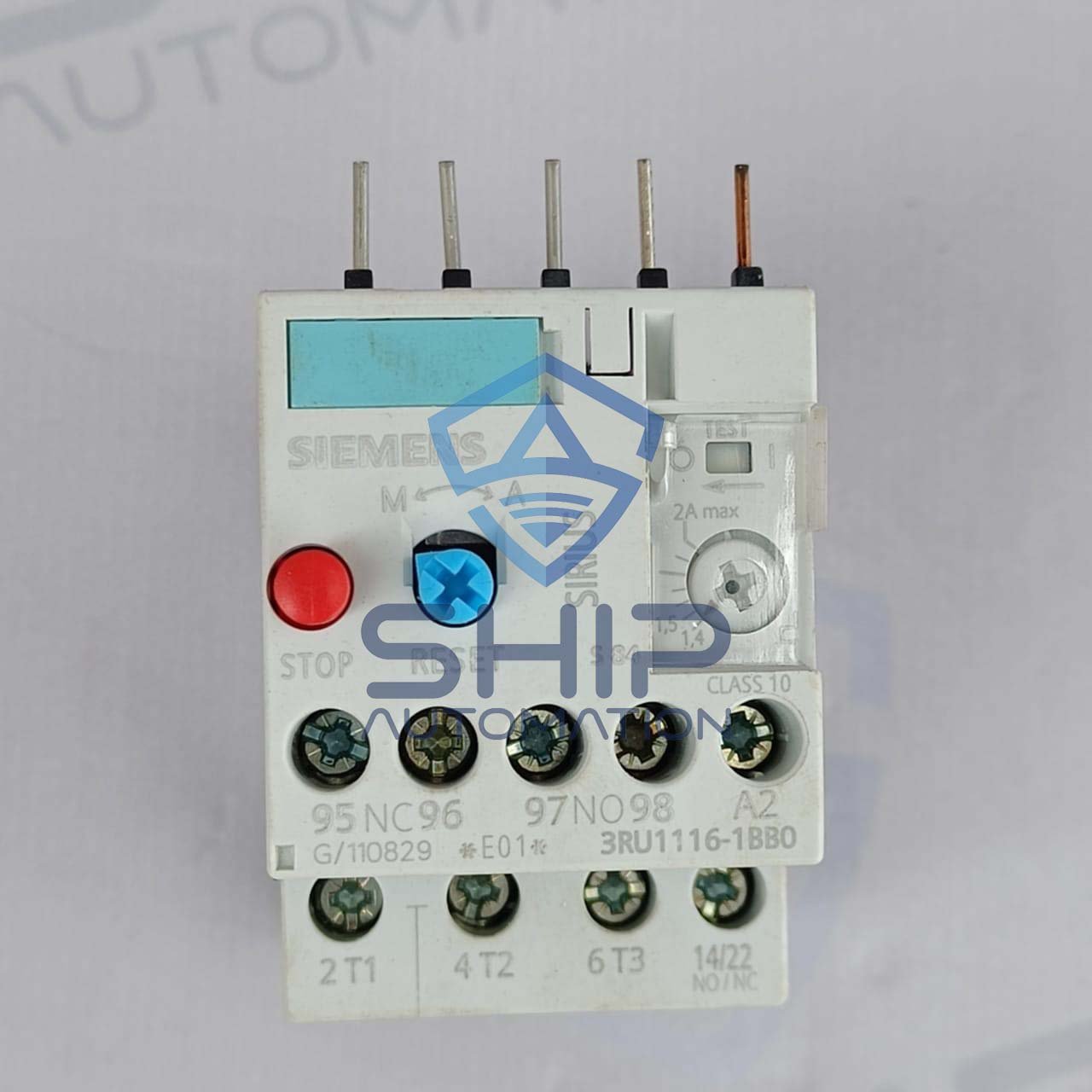 Siemens 3RU1116-1BB0 | Overload Relay