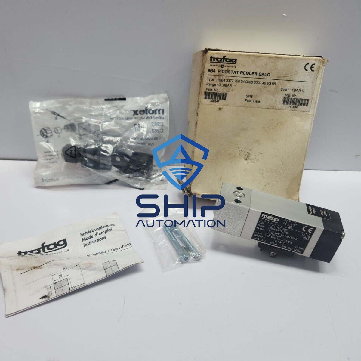 Trafag 9B4.3377.750 | Picostat Pressure Switch | Pressure switch | Ship ...