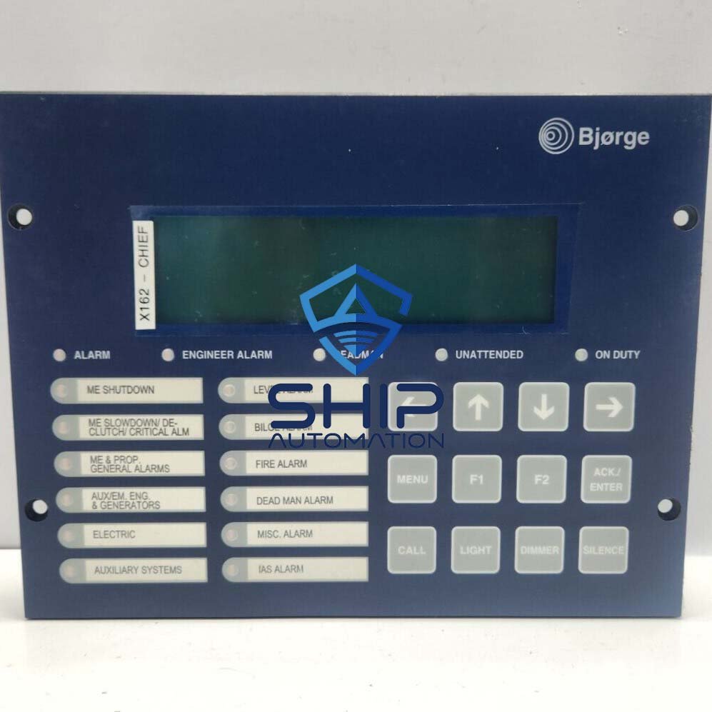 Bjorge X162 | Smart Chief Control Monitor Panel