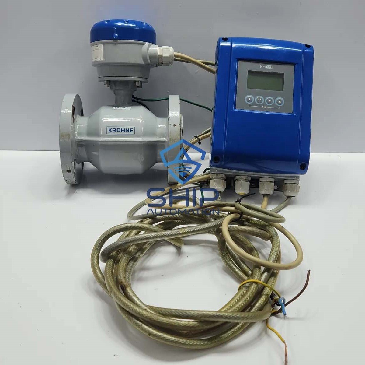 Krohne OPTIFLUX 2000 | Electromagnatic Flow Sensor With Ifc 100 Signal Converter