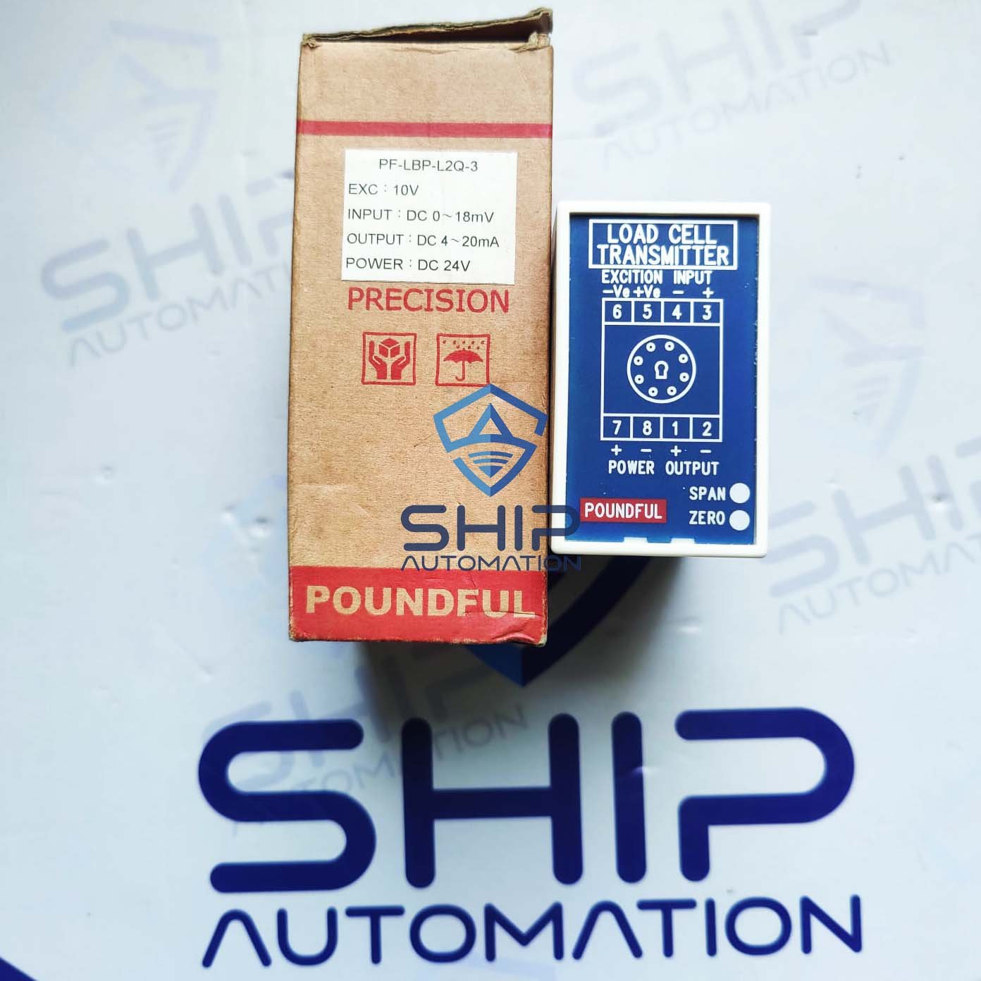 Poundful PF-LBP-L2Q-3 | Load Cell Transmitter