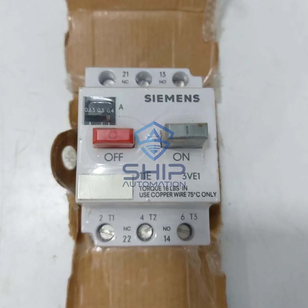 Siemens 3VE1010-2E | Motor Starter