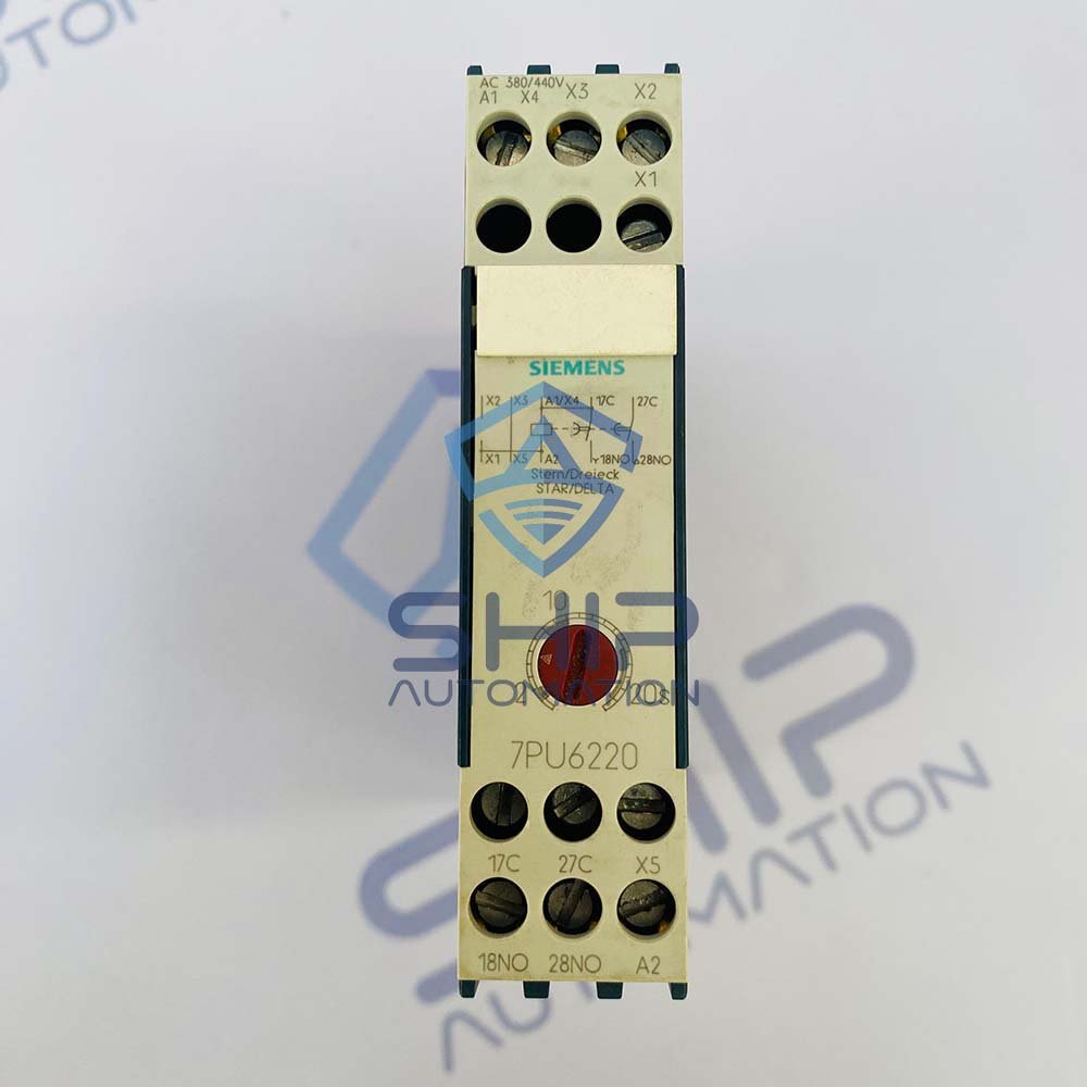 Siemens 7PU6220-7NT20 | Star-Delta Time Relay