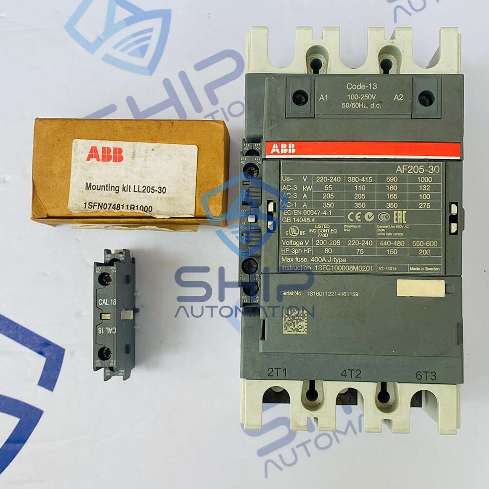 ABB	AF205-30 | DC Contactor (1SFC100008M0201)