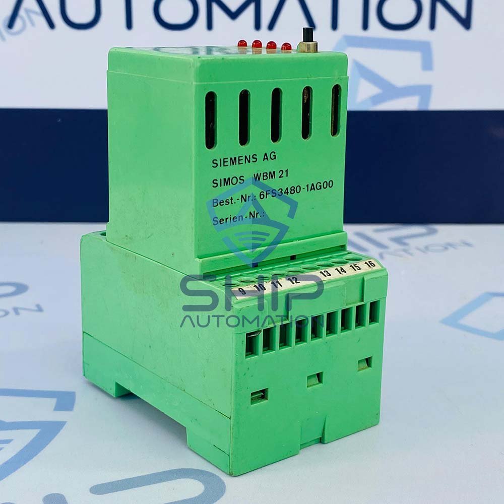 Siemens 6FS3480-1AG00 | SIMOS WBM 21