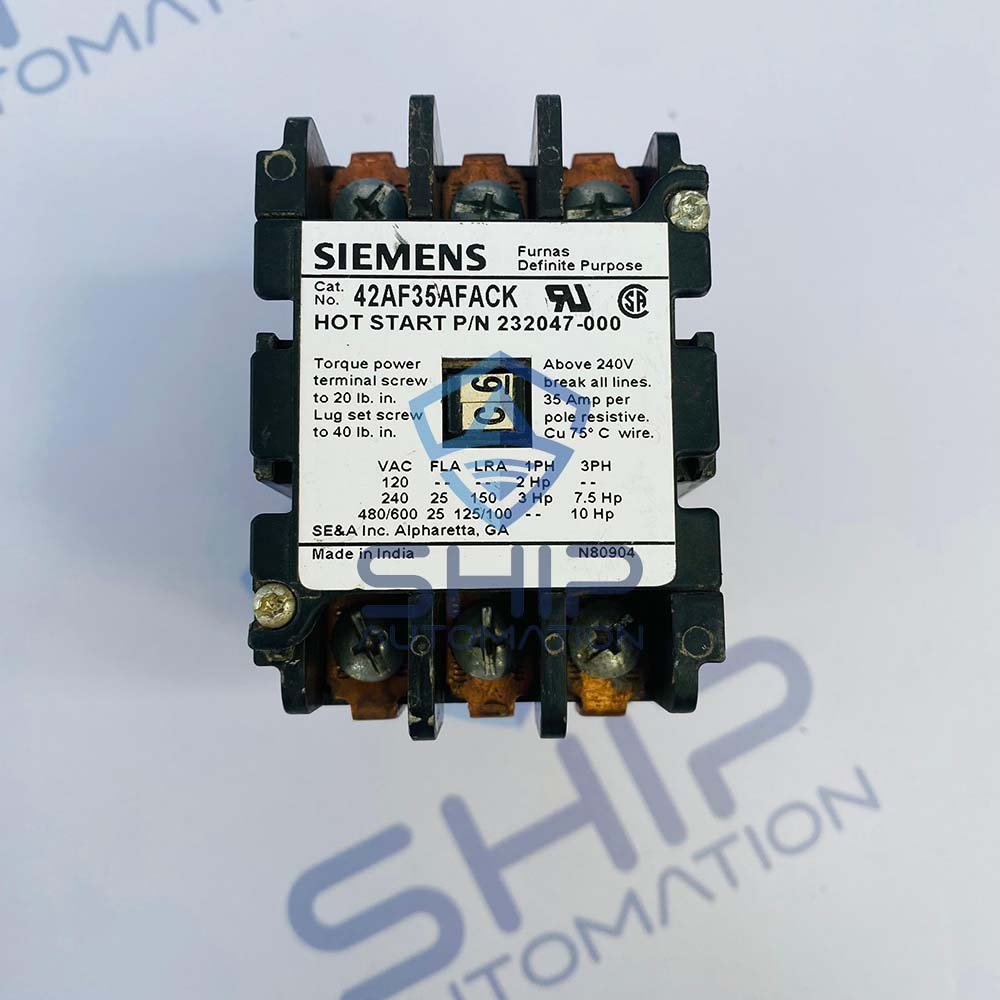 Siemens 42AF35AFACK | Contactor (232047-000)