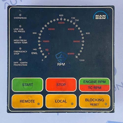 MAN B&W 3021-201D | RPM Panel (1639294-6)