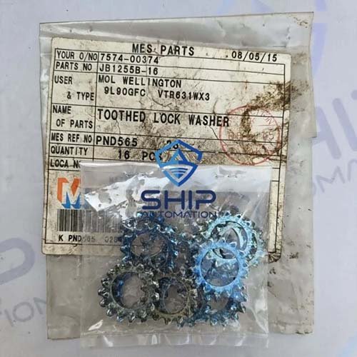 9L90GFC-JB1255B-16 (2) MAN B&W 9L90GFC | Toothed Lock Washer for VTR631WX3 Turbocharger ( JB1255B-16 )