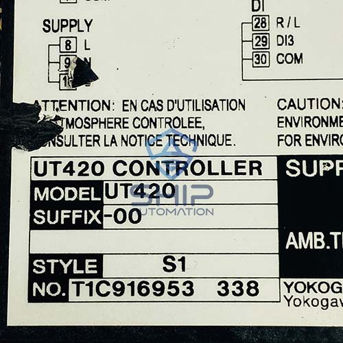 UT420 (2) Yokogawa UT420 | Controller