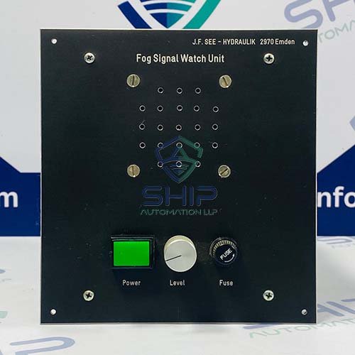 J.F.See-Hydraulic | Fog Signal Watch Unit